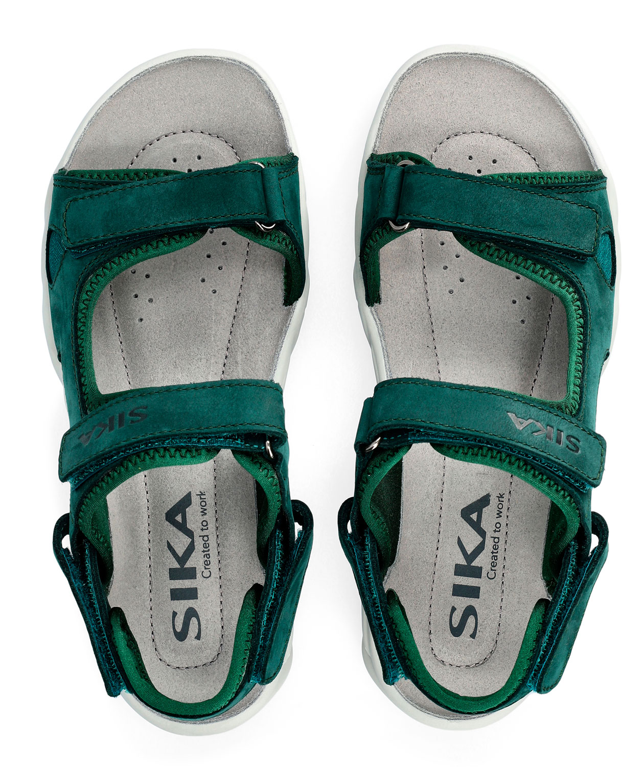 Sika Motion dame work sandals OB, Green, large image number 3