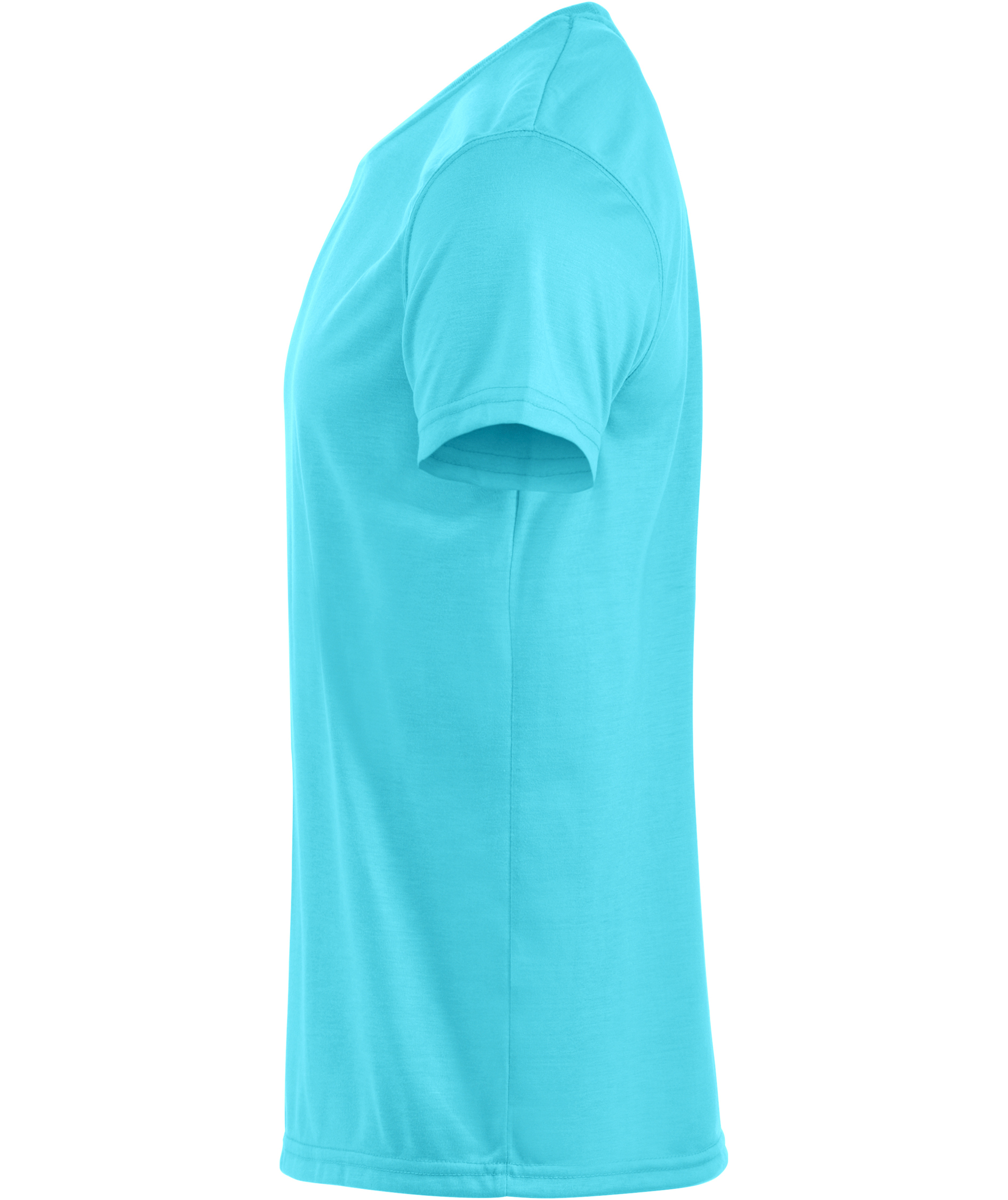 Clique Neon-T T-shirt, Neon Blue, large image number 3