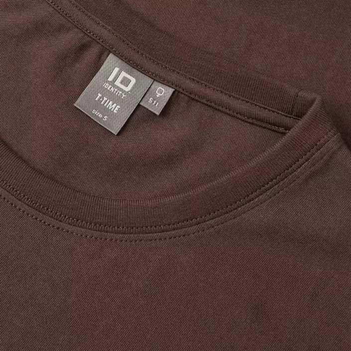 ID T-Time Damen T-Shirt, Mocca, large image number 4