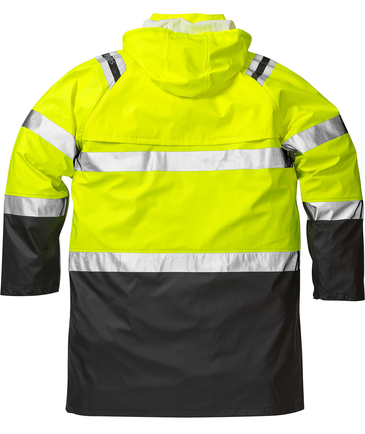 Fristads regnrock 4634, Varsel Gul/Svart