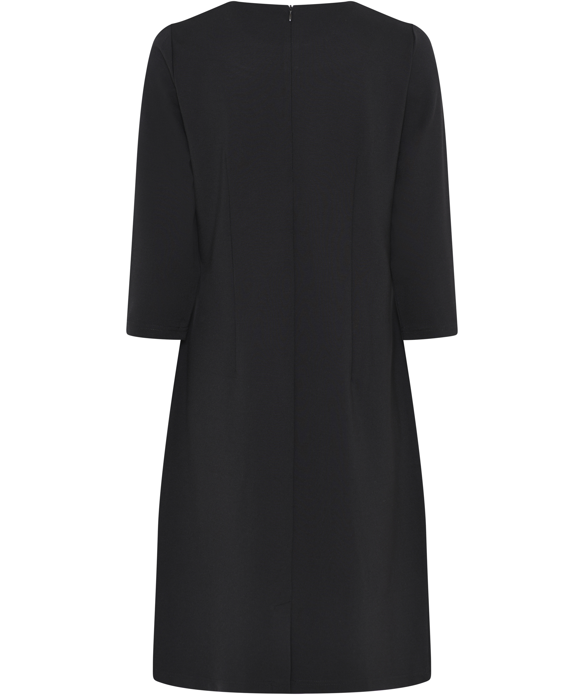 CC55 Rome women's dress 3/4 sleeves, Black, large image number 1