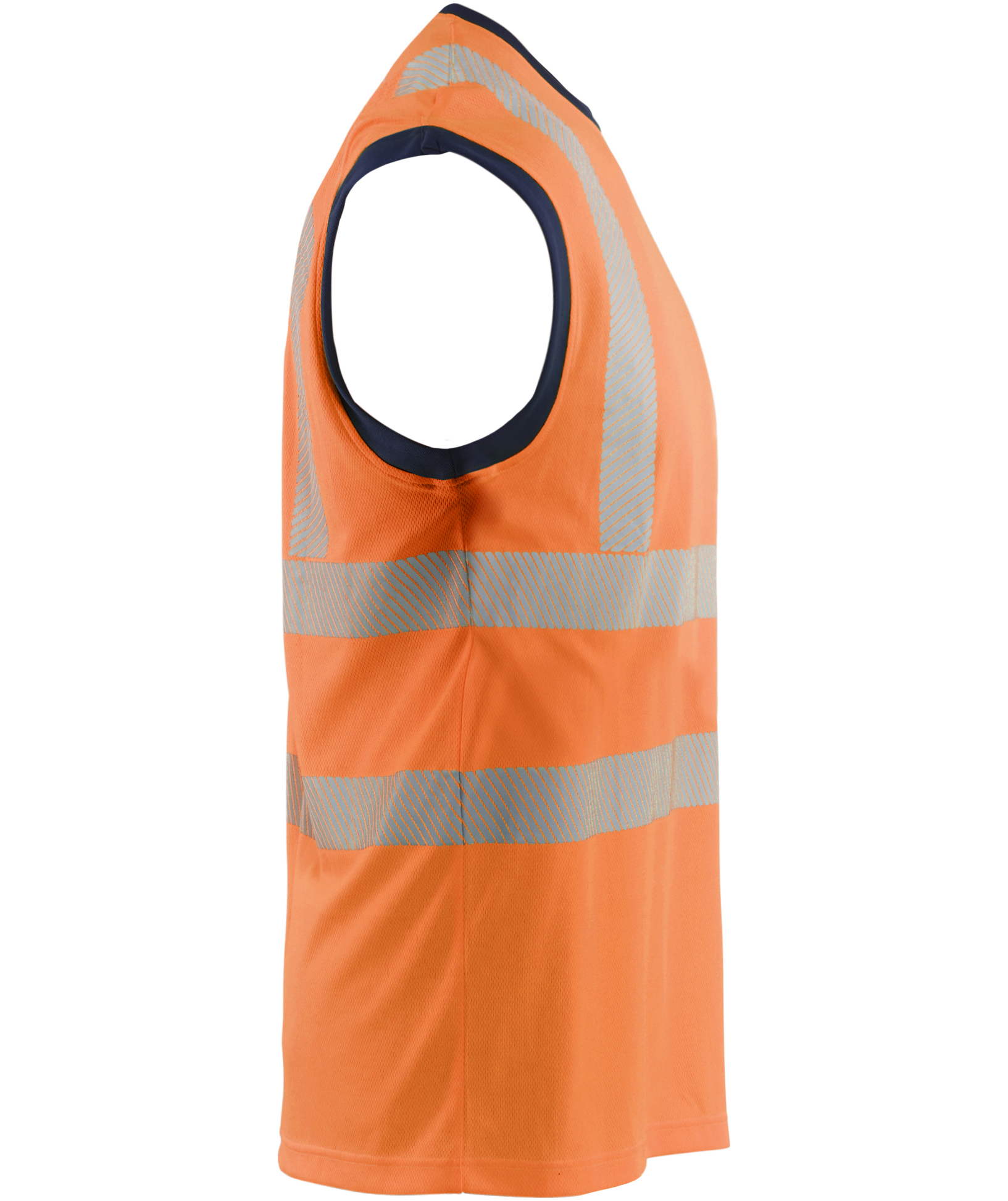 Bl&aring;kl&auml;der&nbsp;tank top, Varsel Orange/Marinbl&aring;, large image number 2