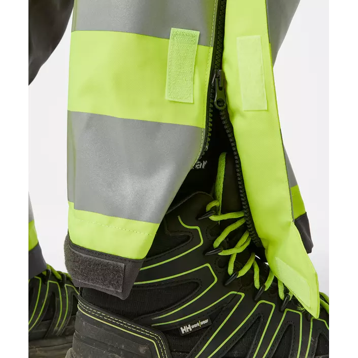 Helly Hansen Alna 2.0 shell trousers, Hi-vis yellow/charcoal, large image number 6