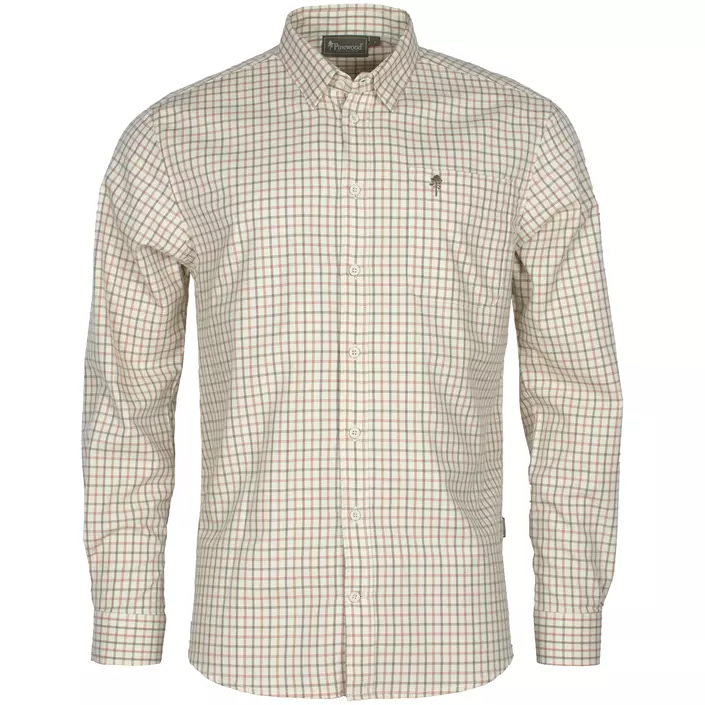 Pinewood Nydala Grouse skjorte, Offwhite/Green, large image number 0