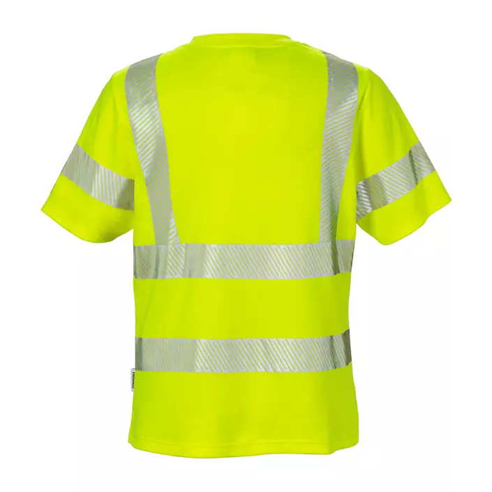 Fristads women's T-shirt 7458, Hi-Vis Yellow, large image number 1