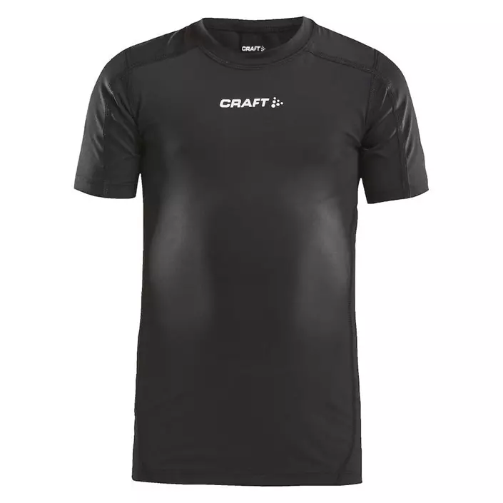 Craft Pro Control kompresjons T-skjorte til barn, Black, large image number 0