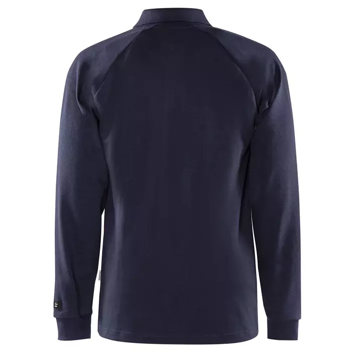 Fristads Flam long-sleeved Polo shirt 784, Dark Marine, large image number 1