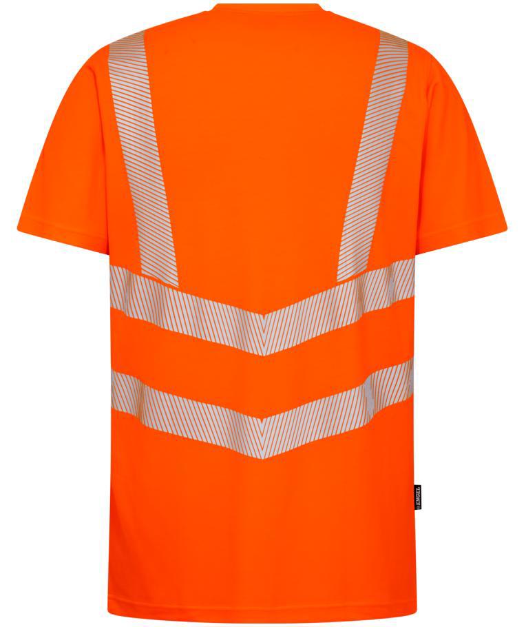 Engel Safety T-shirt, Hi-vis Orange