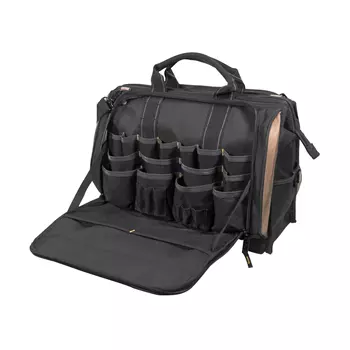 CLC Work Gear 1539 large tool bag, Black/Brown