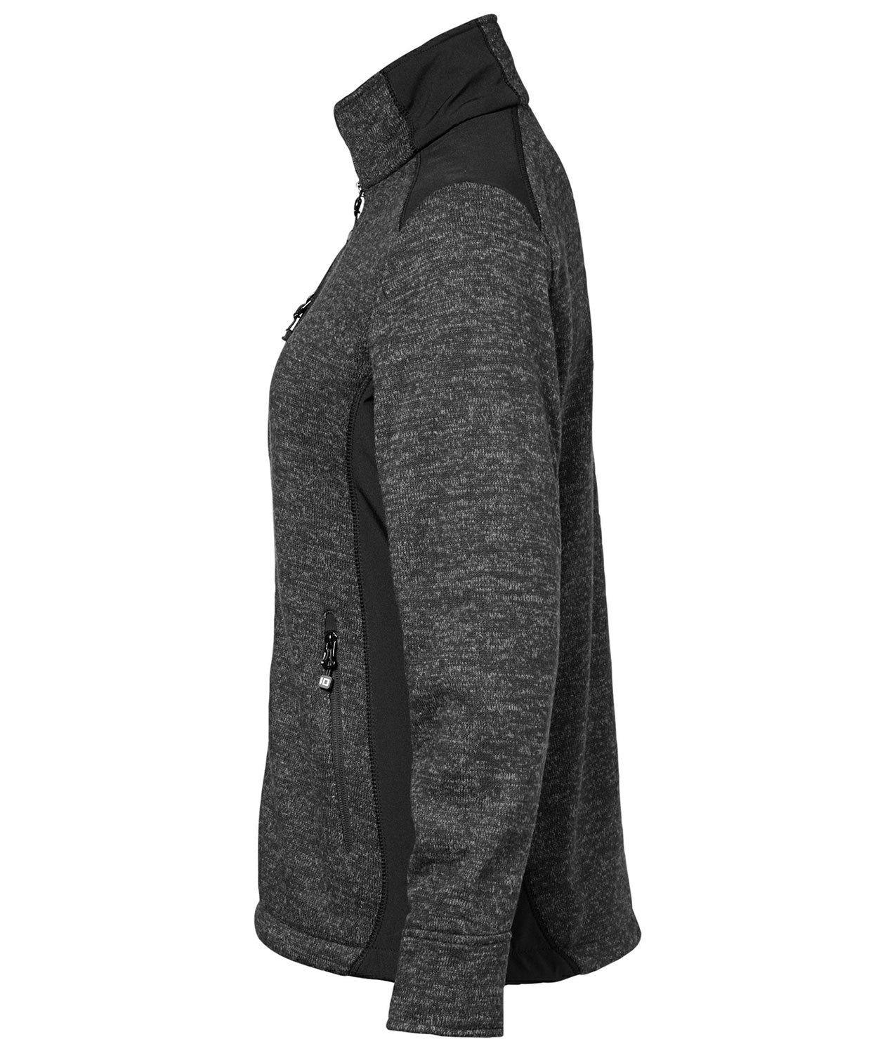 ID Identity stickad fleececardigan dam