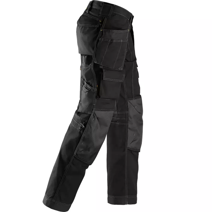 Snickers craftsman trousers, Black/Black, large image number 3