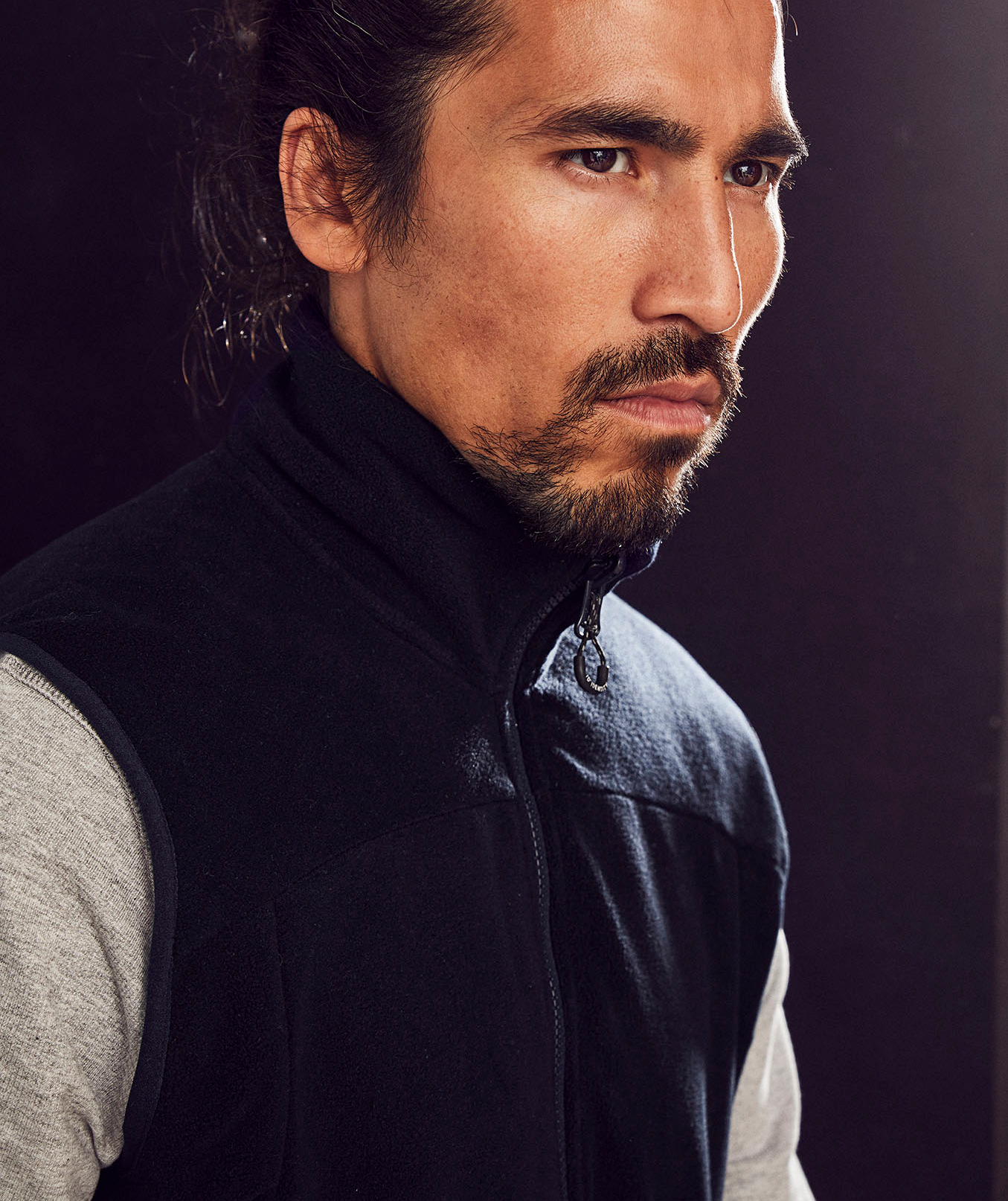 ID Active fleecevest, Navy, large image number 2