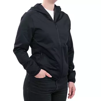 Westborn women's hoodie with zipper, Black