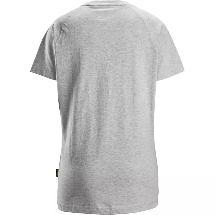 Snickers dame logo T-skjorte 2597, Grey melange, large image number 1
