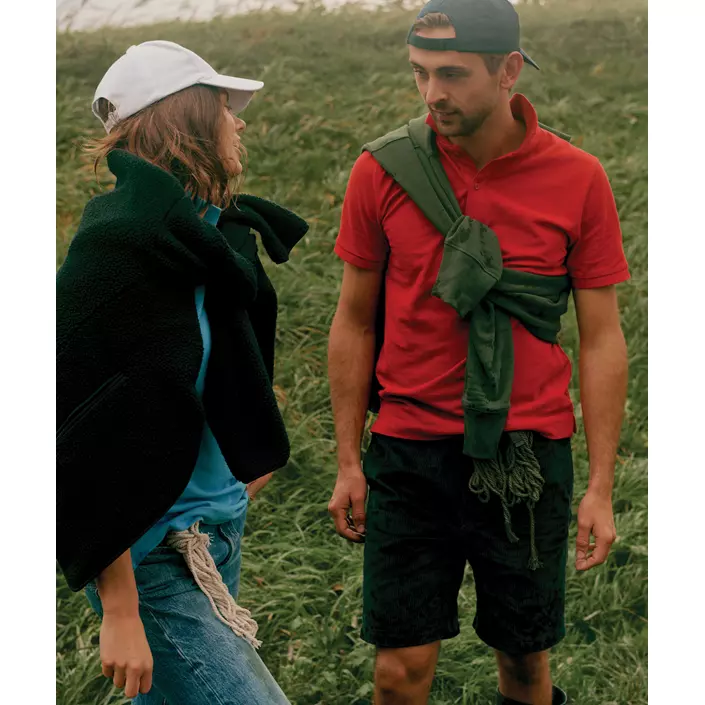 Iqoniq Yosemite pikétröja, Röd, large image number 1