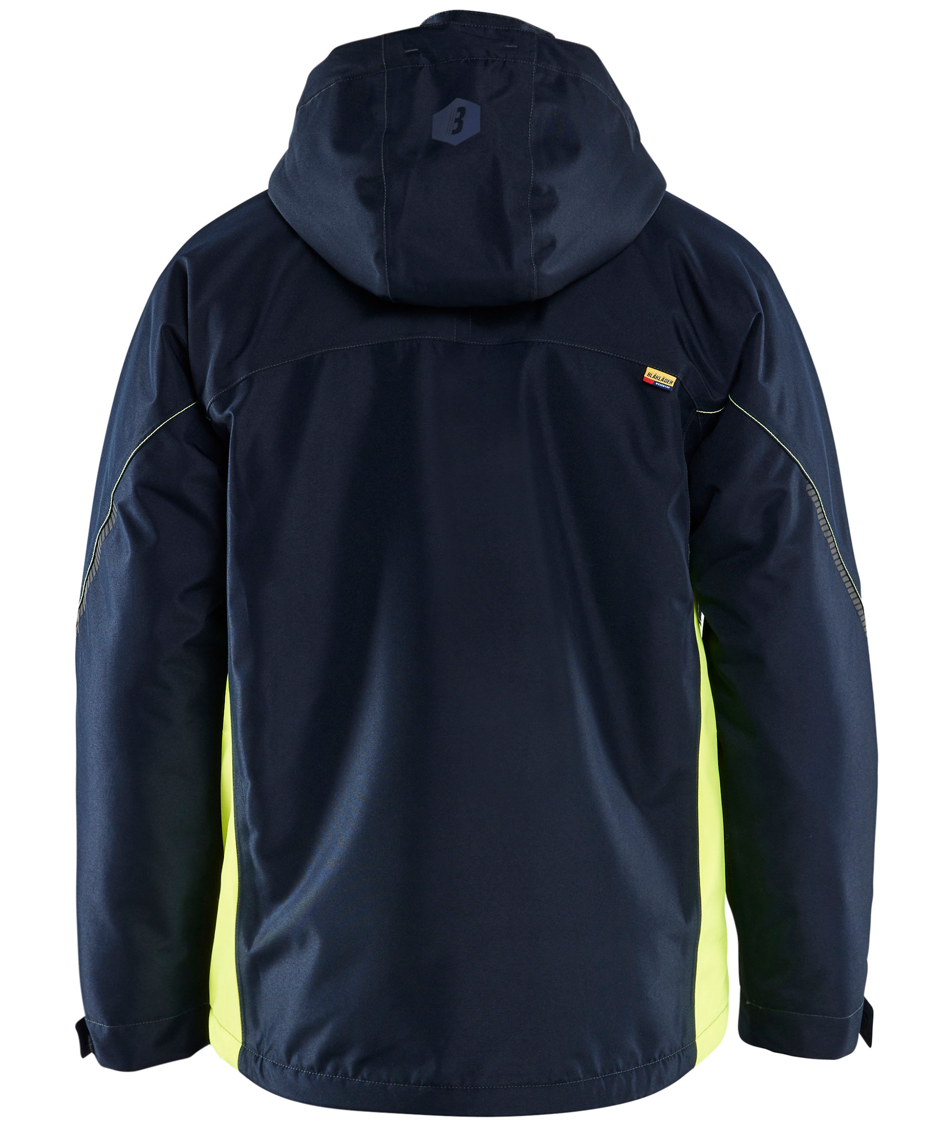 Bl&aring;kl&auml;der Unite winter jacket, Dark Marine/Hi-Vis Yellow