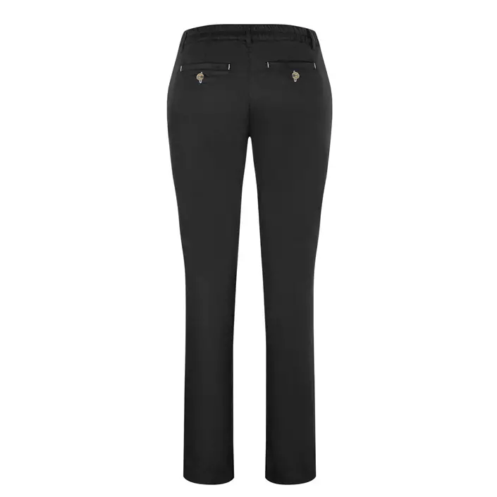 Karlowsky women's chino trousers with stretch, Black, large image number 2