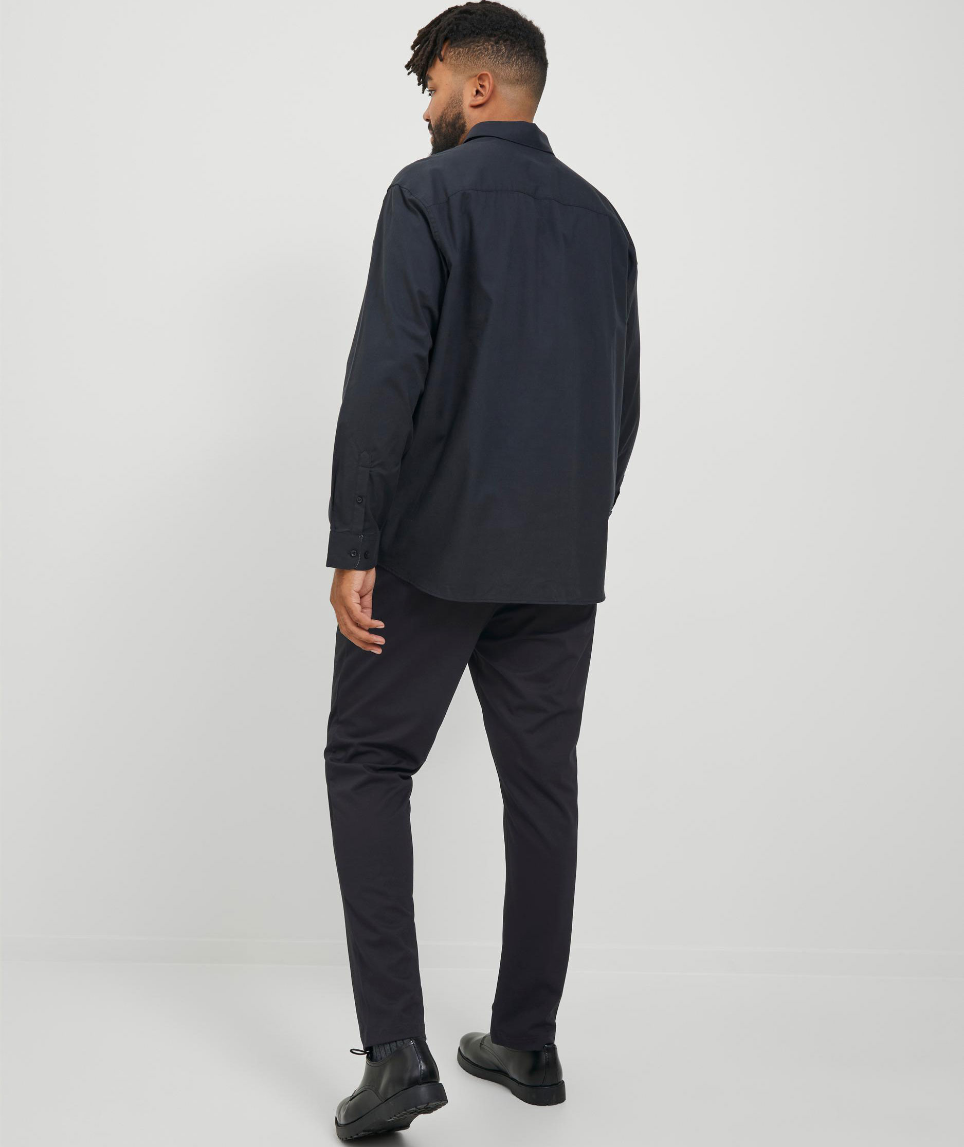 Jack & Jones Plus JPSTMARCO JJCOOPER chinos, Black, large image number 6