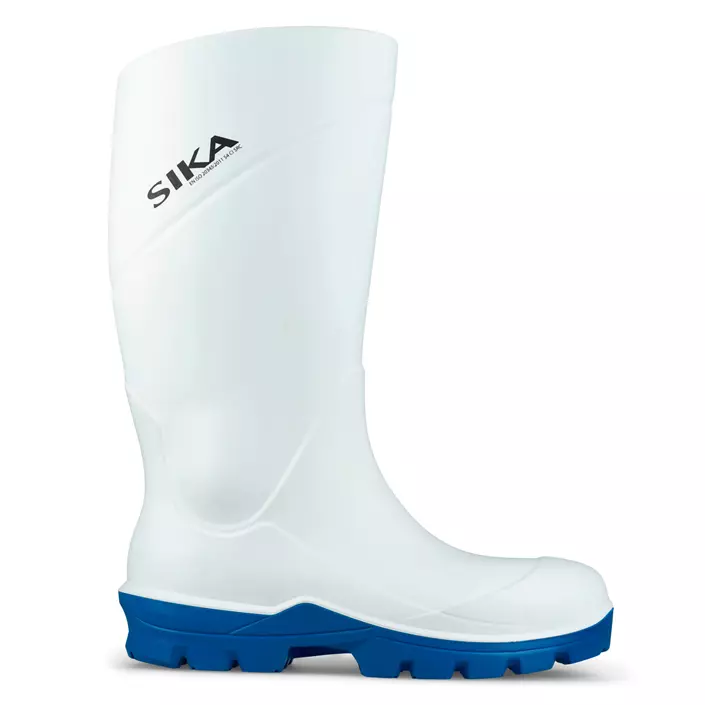 Sika PU safety rubber boots S4, White, large image number 0
