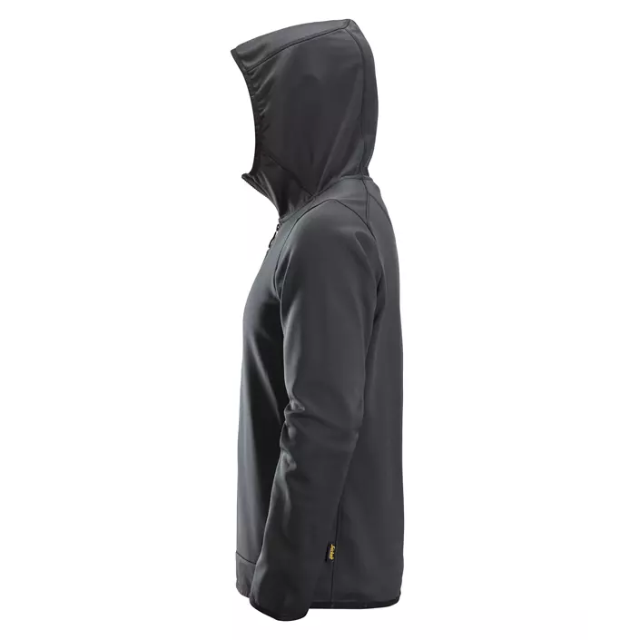 Snickers AllroundWork fleece hoodie 8058, Steel Grey, large image number 3