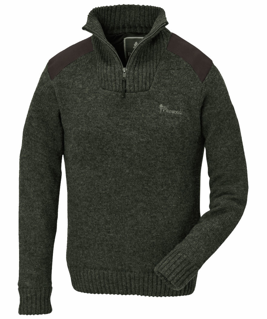 Pinewood&nbsp;Hurricane dame striktr&oslash;je med membran, M&oslash;rkegr&oslash;n, M&oslash;rkegr&oslash;n, swatch