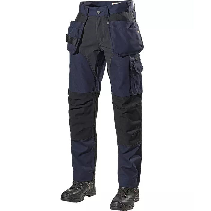 L.Brador craftsman trousers 1042PB, Marine Blue, large image number 0