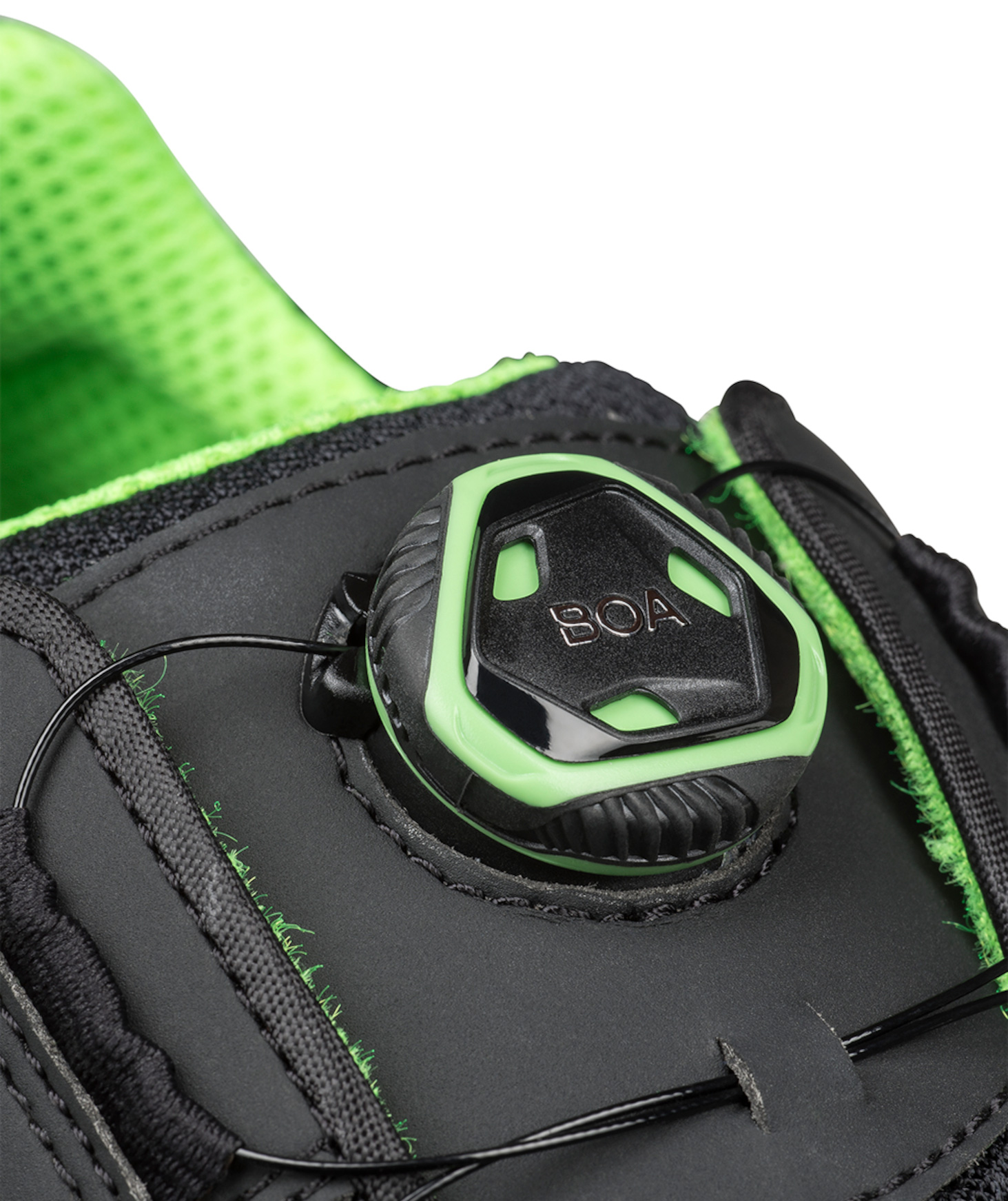 Jalas Tempus 5668 safety shoes S1P, Black/Green, large image number 2