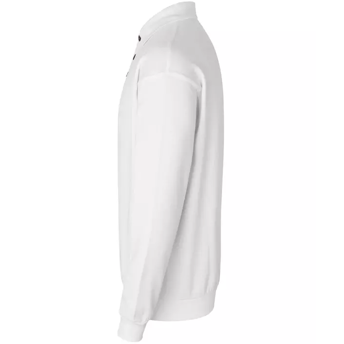 ID Game long-sleeved Polo Sweatshirt, White, large image number 2