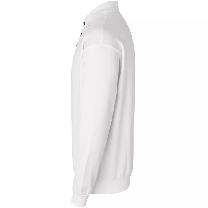 ID Game long-sleeved Polo Sweatshirt, White, large image number 2