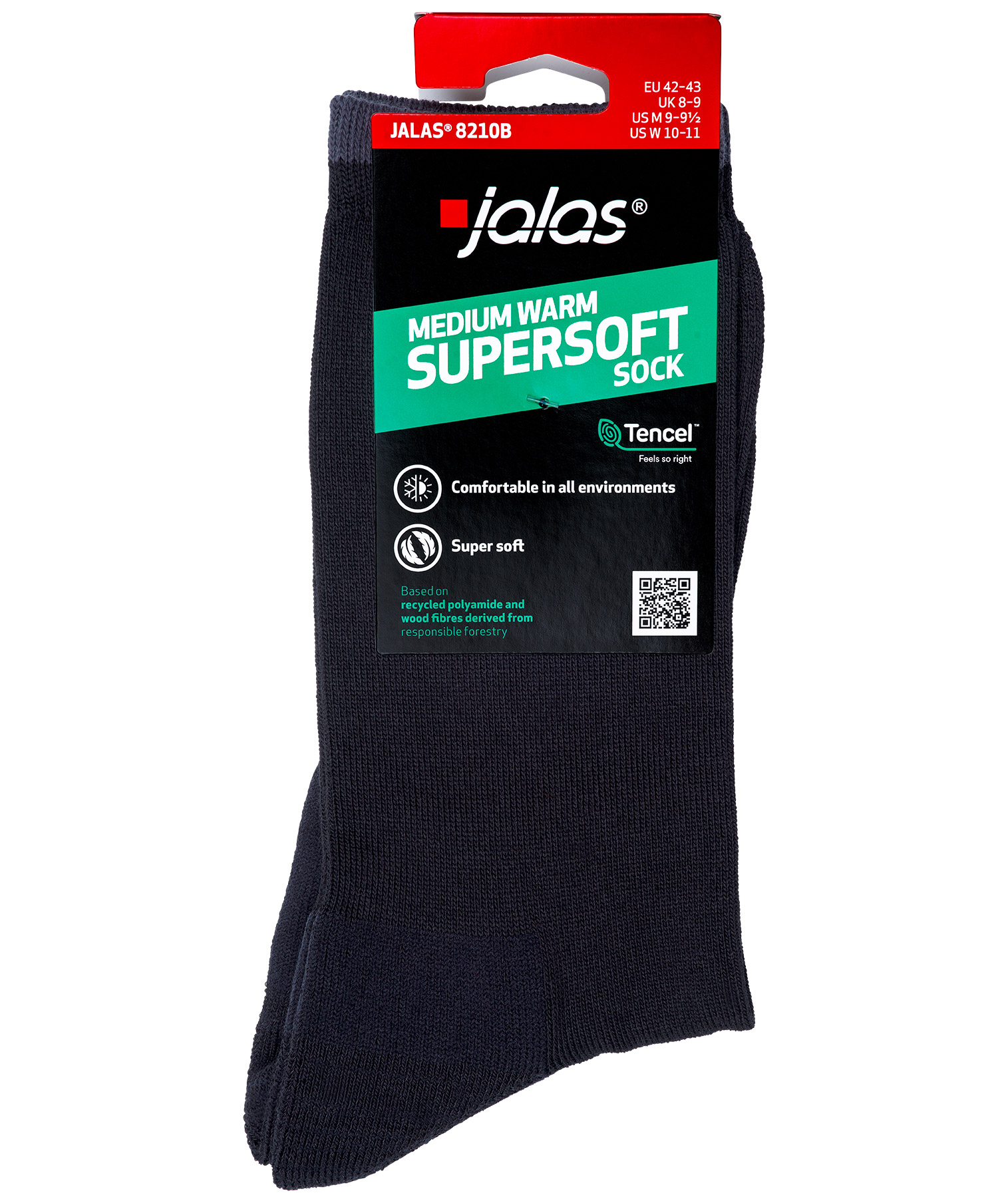 Jalas&nbsp;socks, Black, large image number 3