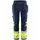 Fristads Green craftsman trousers full stretch 2643 GSTP, Hi-vis yellow/Marine blue, Hi-vis yellow/Marine blue, swatch