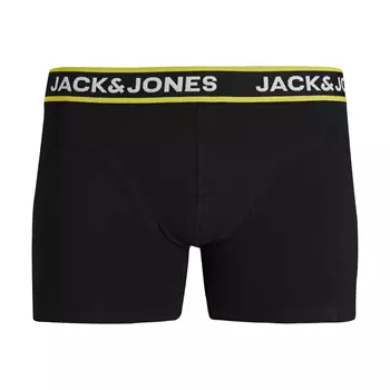 Jack & Jones JACPINK Flowers 3-pack boxershorts, Black