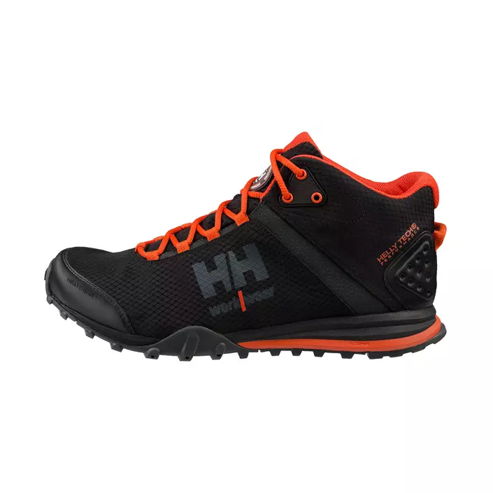 Helly Hansen Rabbora Trail Mid running shoes, Black/Orange, large image number 0
