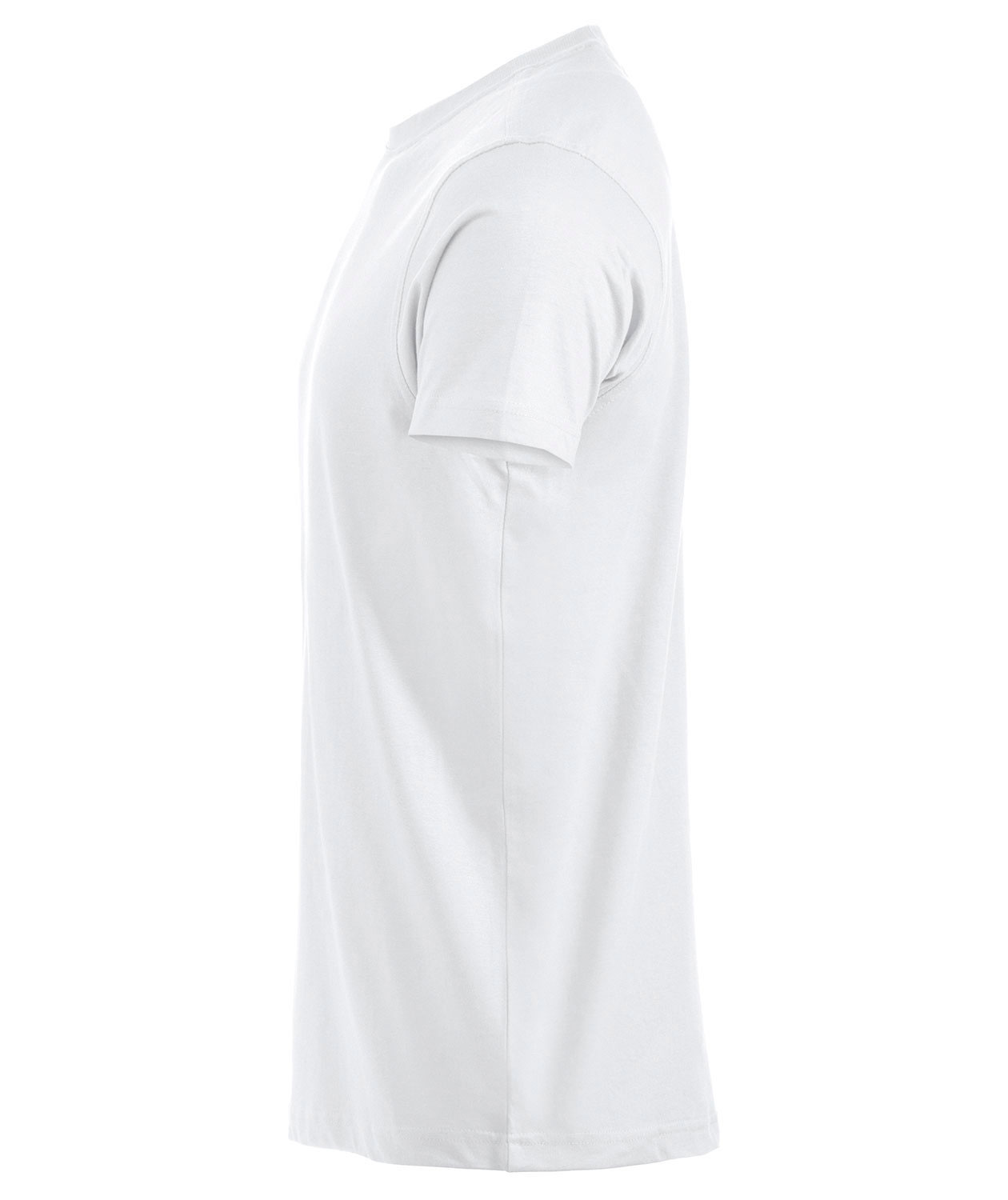 Clique Premium T-shirt, Hvid, large image number 1