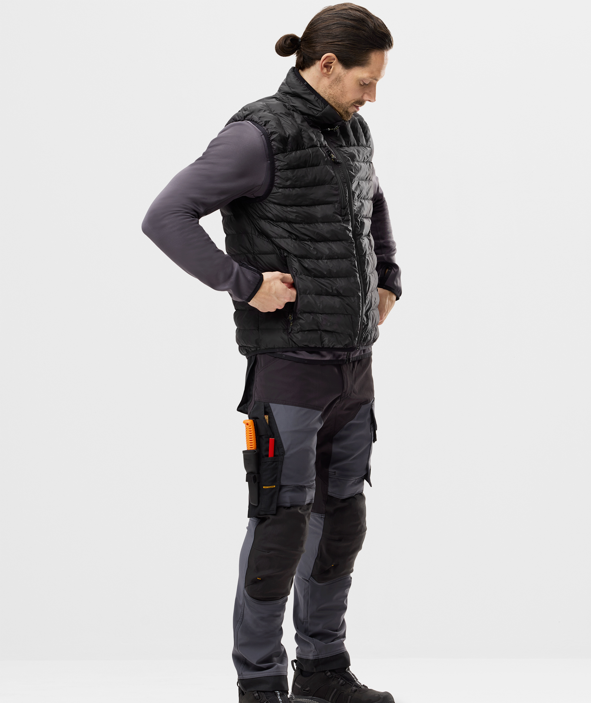 Snickers&nbsp;AllroundWork quilted vest 4502, Black, large image number 4