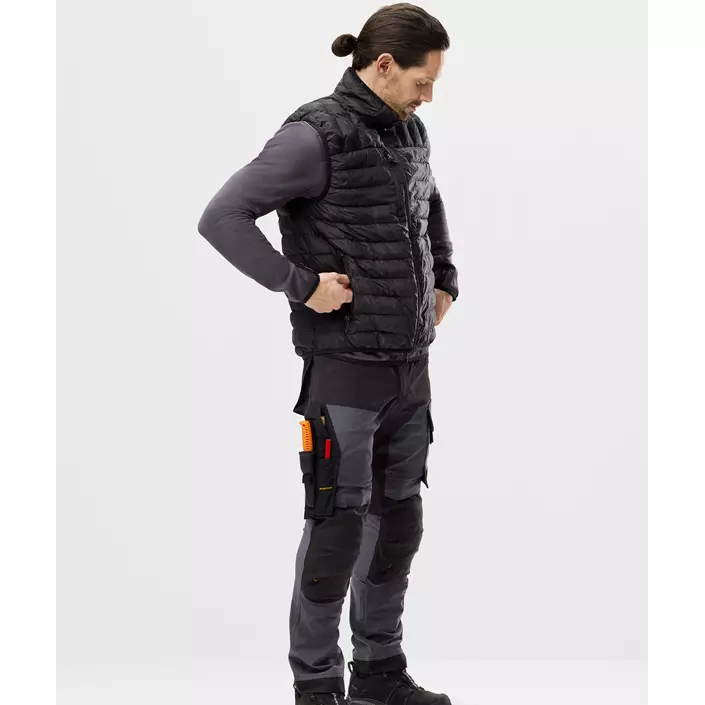 Snickers AllroundWork vatteret vest 4502, Black, large image number 4