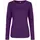 ID Interlock long-sleeved women's T-shirt, Purple, Purple, swatch