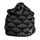 Tranemo FR beanie with merino wool, Black/Grey, Black/Grey, swatch