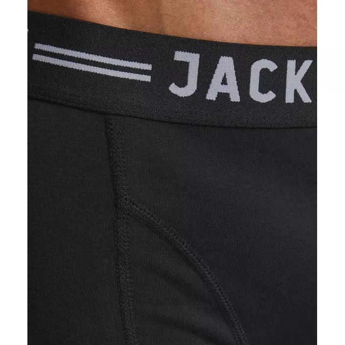 Jack & Jones Sense 3-pak boxershorts, Sort, large image number 3