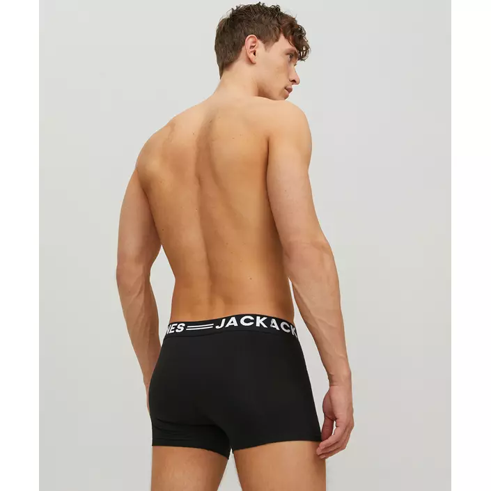 Jack & Jones Sense 3-pak boxershorts, Sort, large image number 3