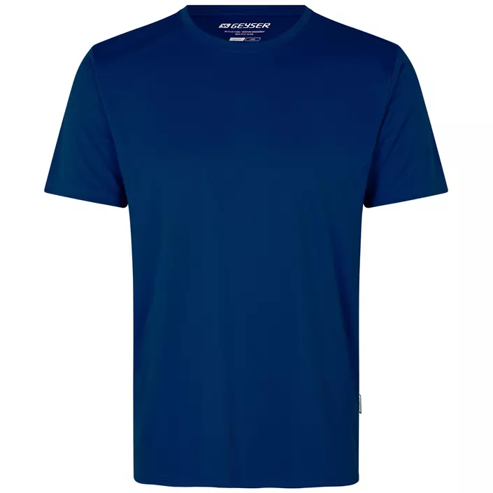 GEYSER Essential interlock T-shirt, Navy, large image number 0
