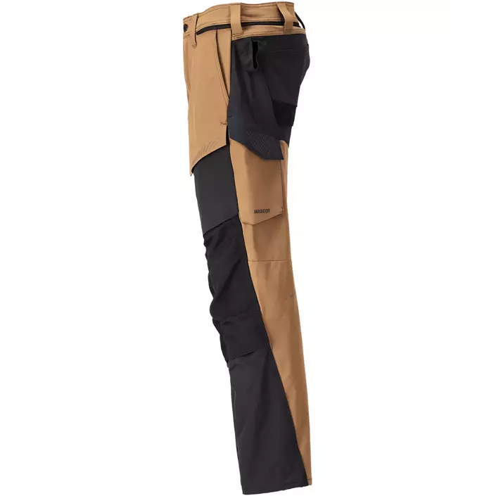 Mascot Customized work trousers full stretch, Nut Brown/Black, large image number 4