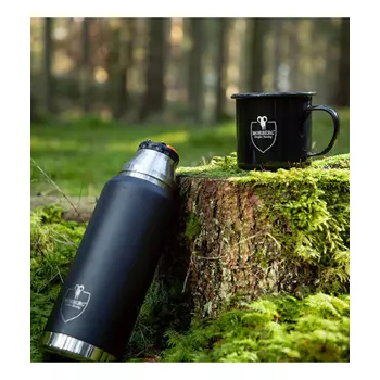 MORBERG by Orrefors Hunting Thermosflasche 0,8 L, Schwarz