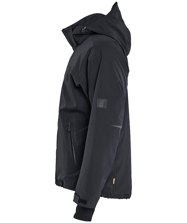 Bl&aring;kl&auml;der Striker vinterjakke full stretch, Sort, large image number 3