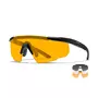 Wiley X Saber Advanced safety glasses, Transparent/Grey/Rust