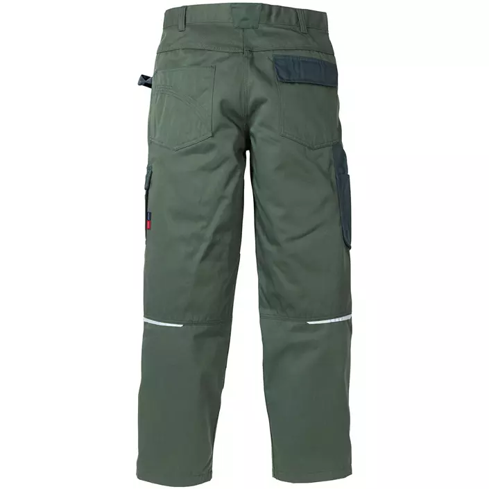 Kansas Icon work trousers, Light Army Green/Army Green, large image number 1