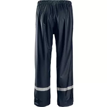 Snickers PU rain trousers, Marine Blue