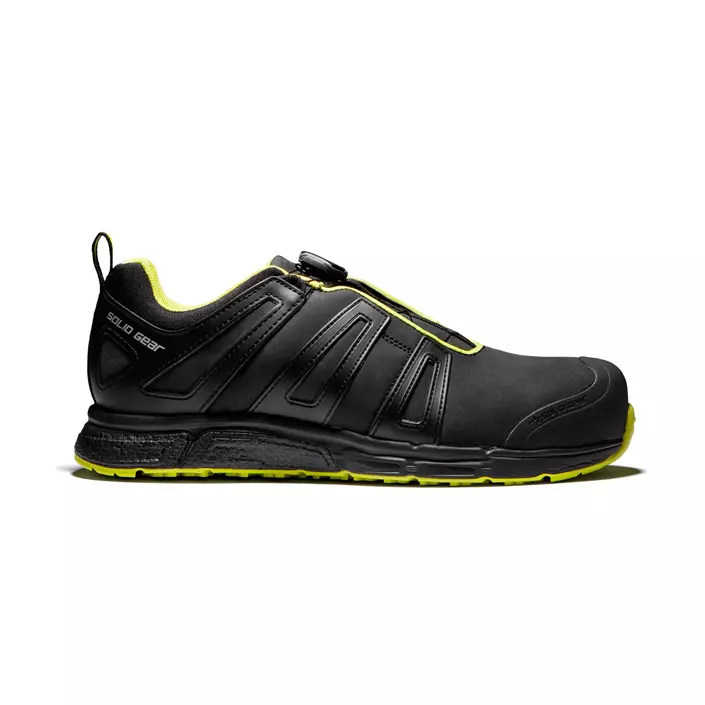Solid Gear Venture safety shoes S3, Black/Lime, large image number 0