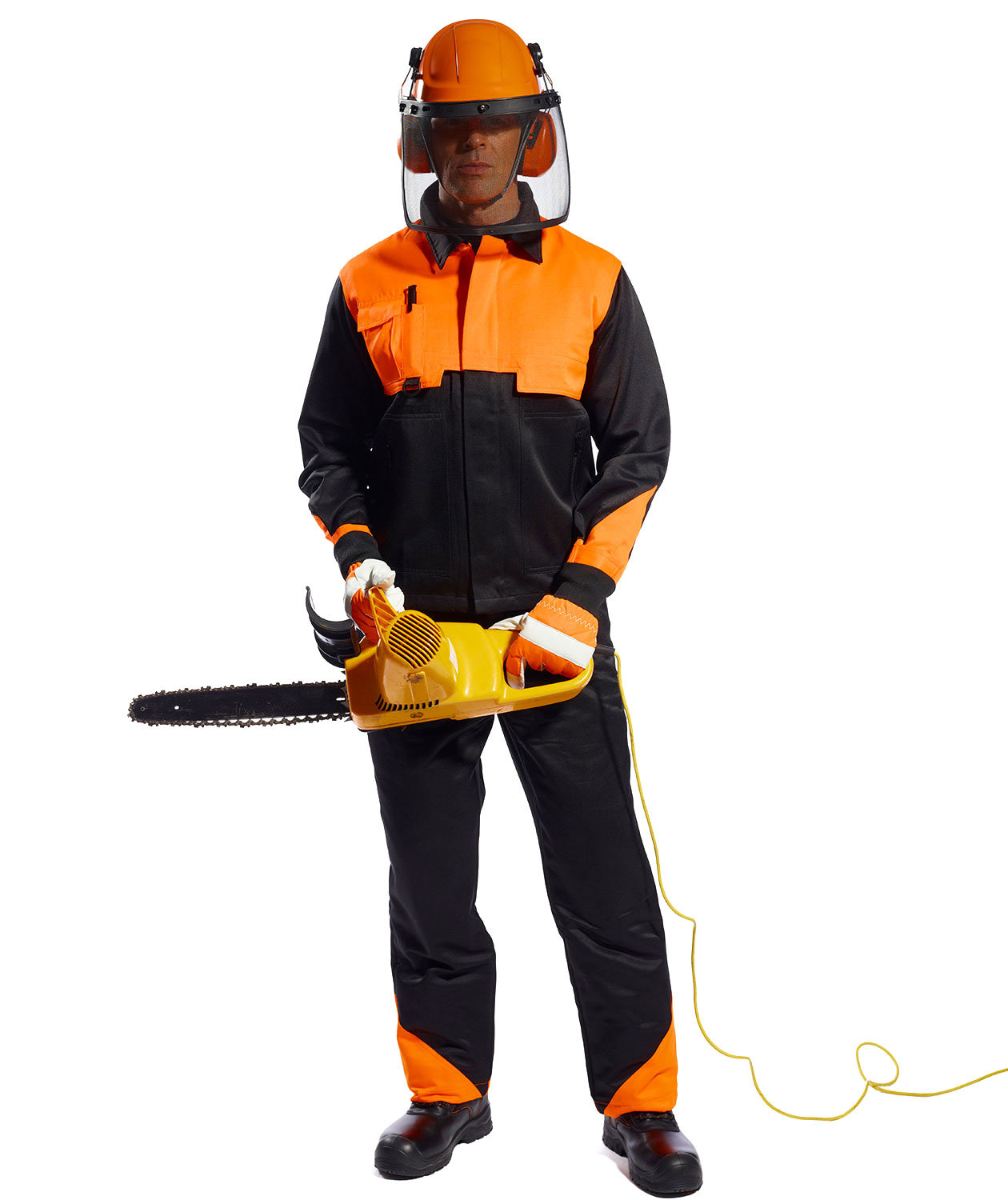 Portwest PW98 motors&aring;gs skyddshj&auml;lm, Orange