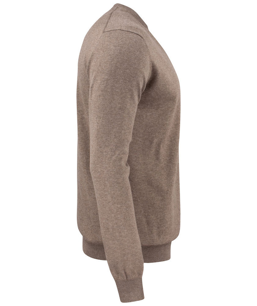 Cutter & Buck Oakville Crewneck, Nougat Melange, large image number 2